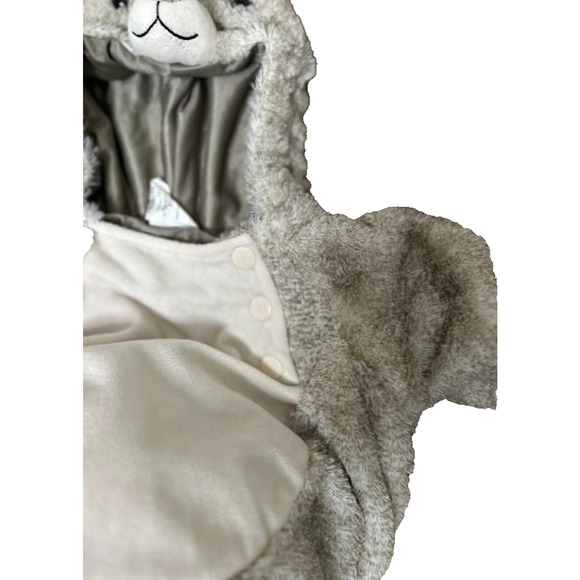 Plush Squirrel Baby Hooded Pullover Halloween Costume 0-6 Months Target Soft - Picture 3 of 7